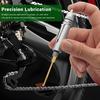 Precision Oiler, Aluminum Dripping Oil Pen with Solid Internal Needle & Pocket Clip, Automotive Precision Pin Point Applicator Lube Systems Oiler for