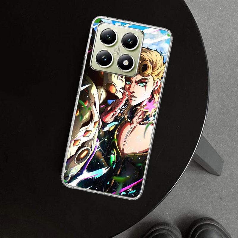 JoJo Adventure Giorno Giovanna Phone Case Cover for Xiaomi Redmi Note 15 14 13 12 11 Pro Plus 14S 12S 11S 11T 11E 10S 10 Customi
