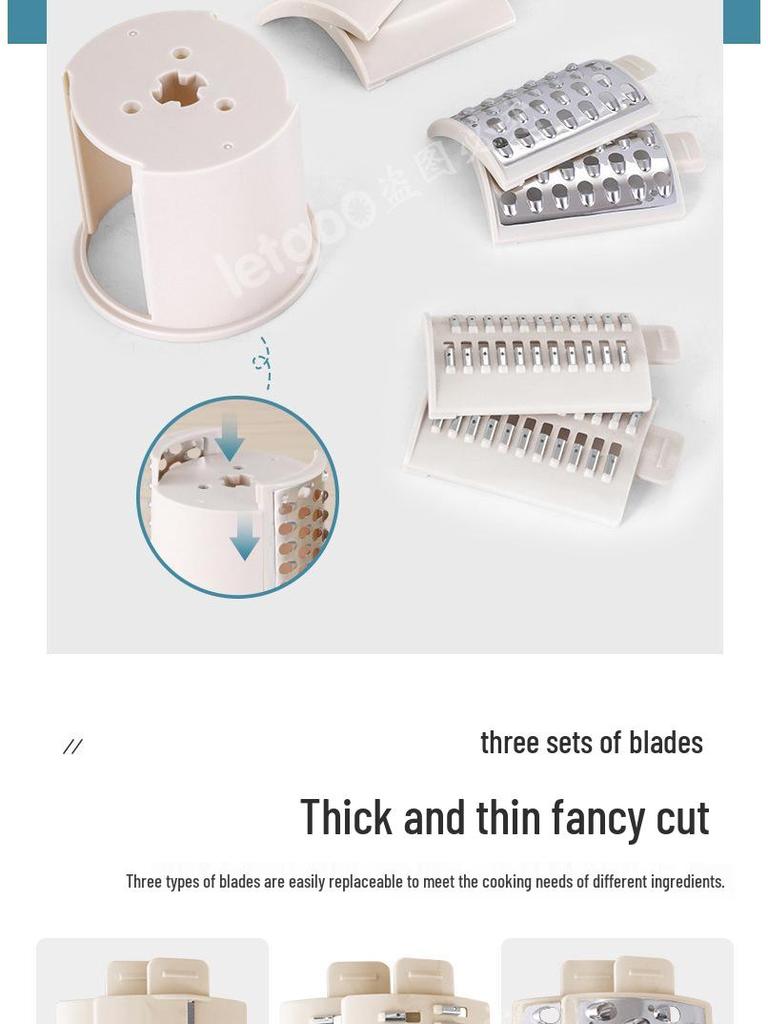 Liguo Multifunctional Electric Vegetable Slicer and Cheese Grater