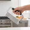 Non-slip Handle Wavy French Fries Cutter Stainless Steel Potato Chopper Crinkle Cutter  Vegetable