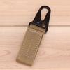 Belt Carabiner Key Chain Portable Detachable Dual Layer Heavy Duty Replacement Sticker Type Stylish Outside Keyring