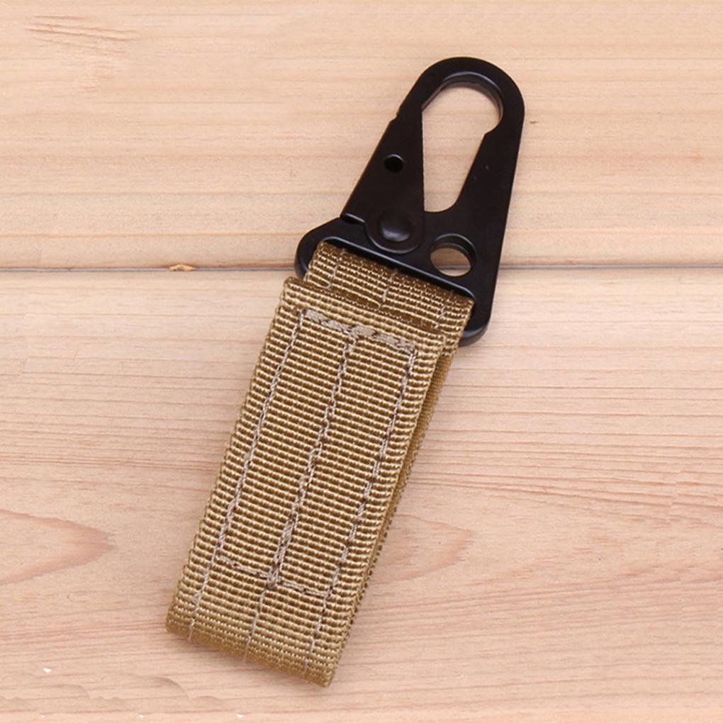 Belt Carabiner Key Chain Portable Detachable Dual Layer Heavy Duty Replacement Sticker Type Stylish Outside Keyring