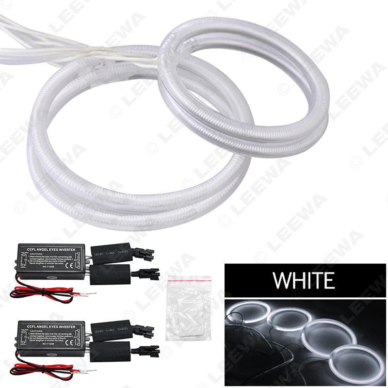 

BYD F6 CCFL Ангельские глазки - Модифицированный комплект (2x90мм, 2x106мм) белый