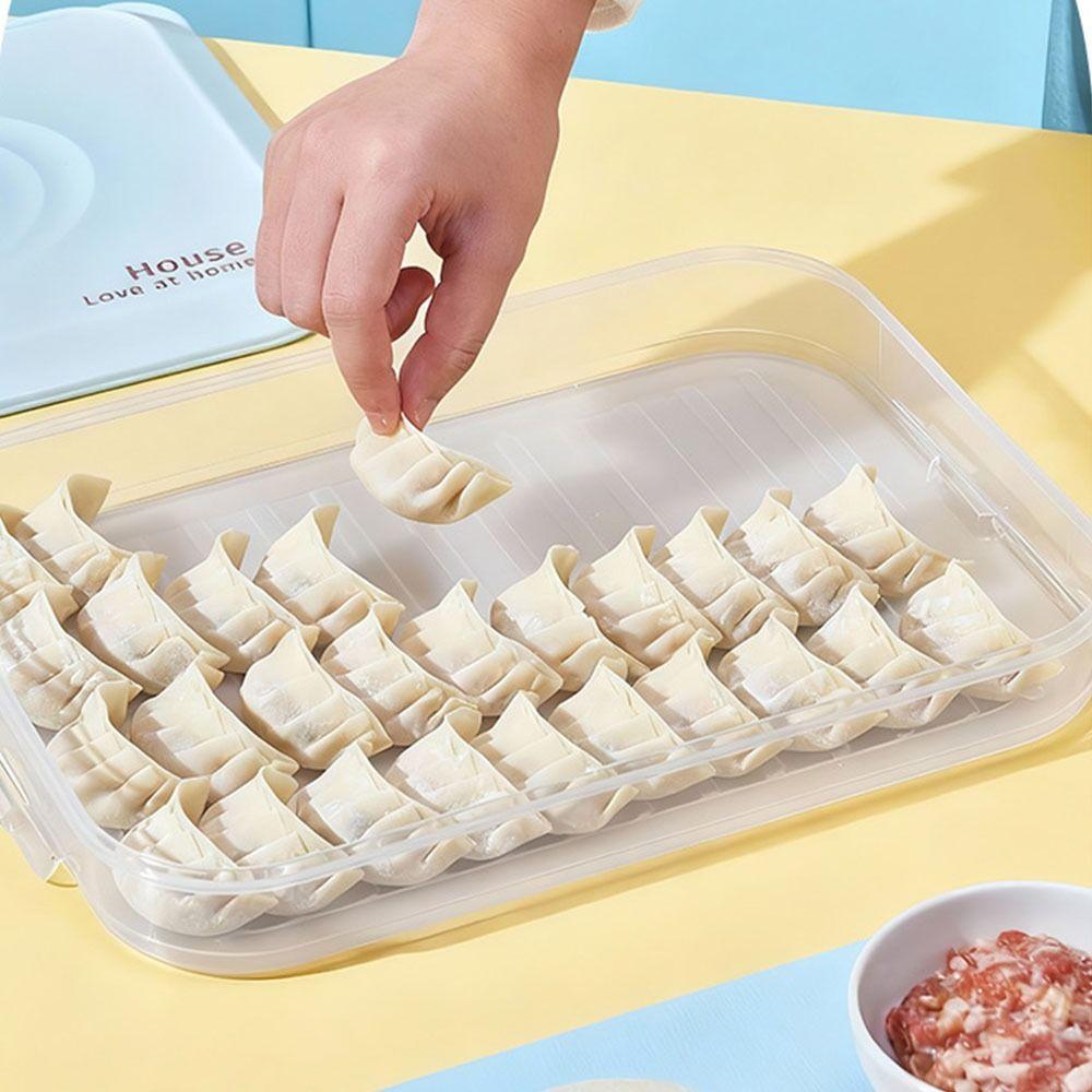 Fresh-Keeping Dumpling Storage Box Multi-Layer Frozen Dumpling Storage Box  Refrigerator