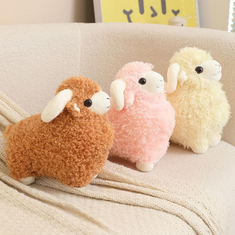 Cute Sheep Plush Toy - Children's Soothing Doll & Claw Machine Prize Gift