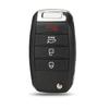 Jingyuqin 2/3/4 Buttons Remote Flid Folding Key Case Shell Cover Case For KIA Carens Cerato Forte K2 K3 K5 Car Fob Cover