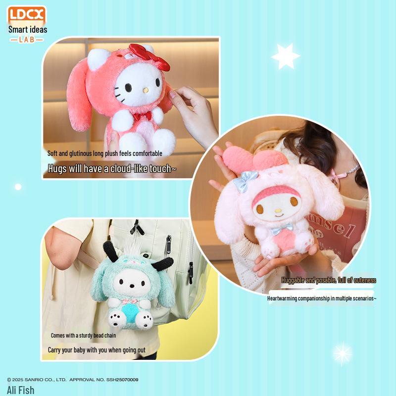 Sanrio Family Kuromi Plush Blind Box Doll Pendant