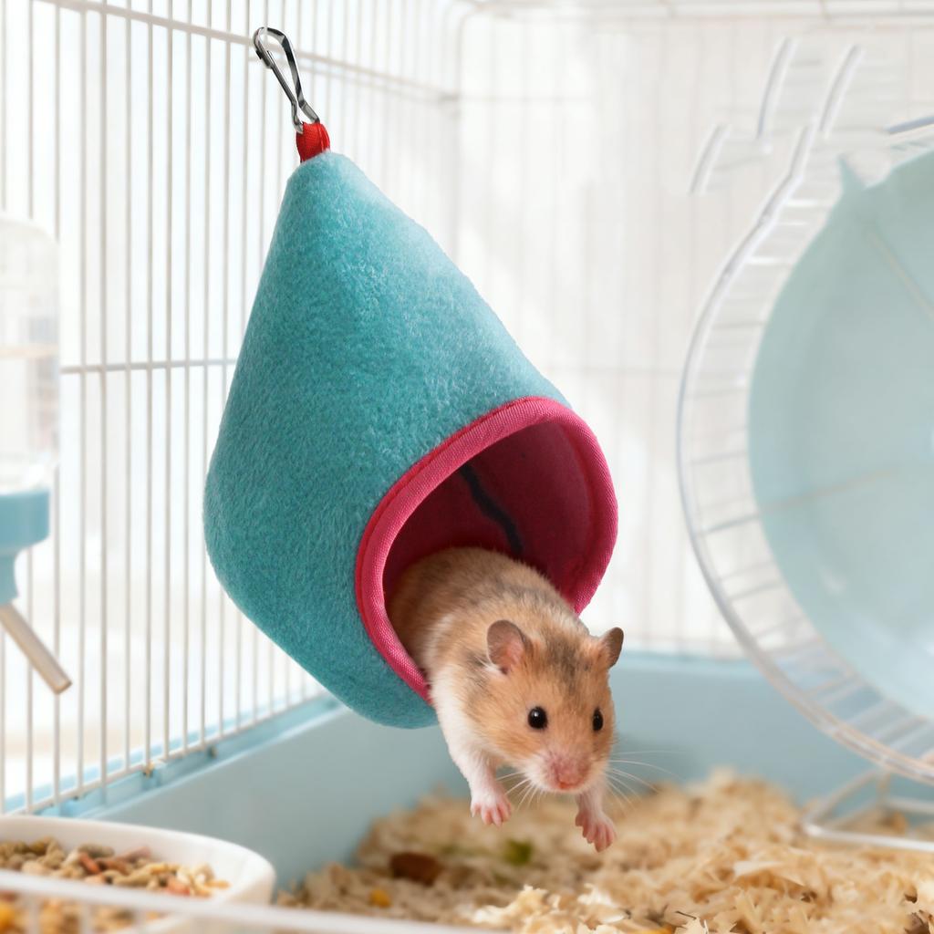 Miaodi Hamster Hanging for Dwarf Hamster, Rat, Syrian Hamster, Small Pet Cage Decoration Accessory