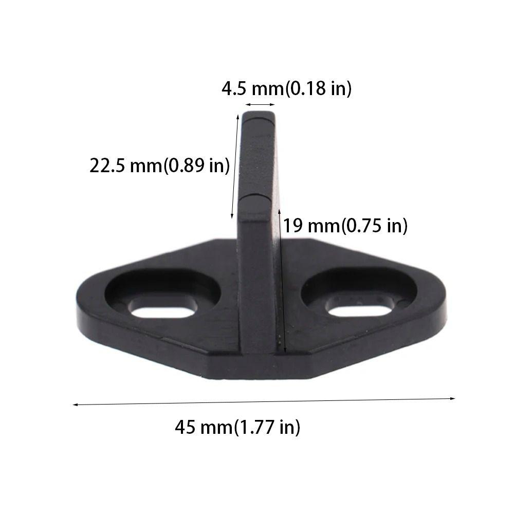 Compact Barn Door Floor Guide Nylon Barn Door Hardware Floor Guides  Furniture Hardware Fixing