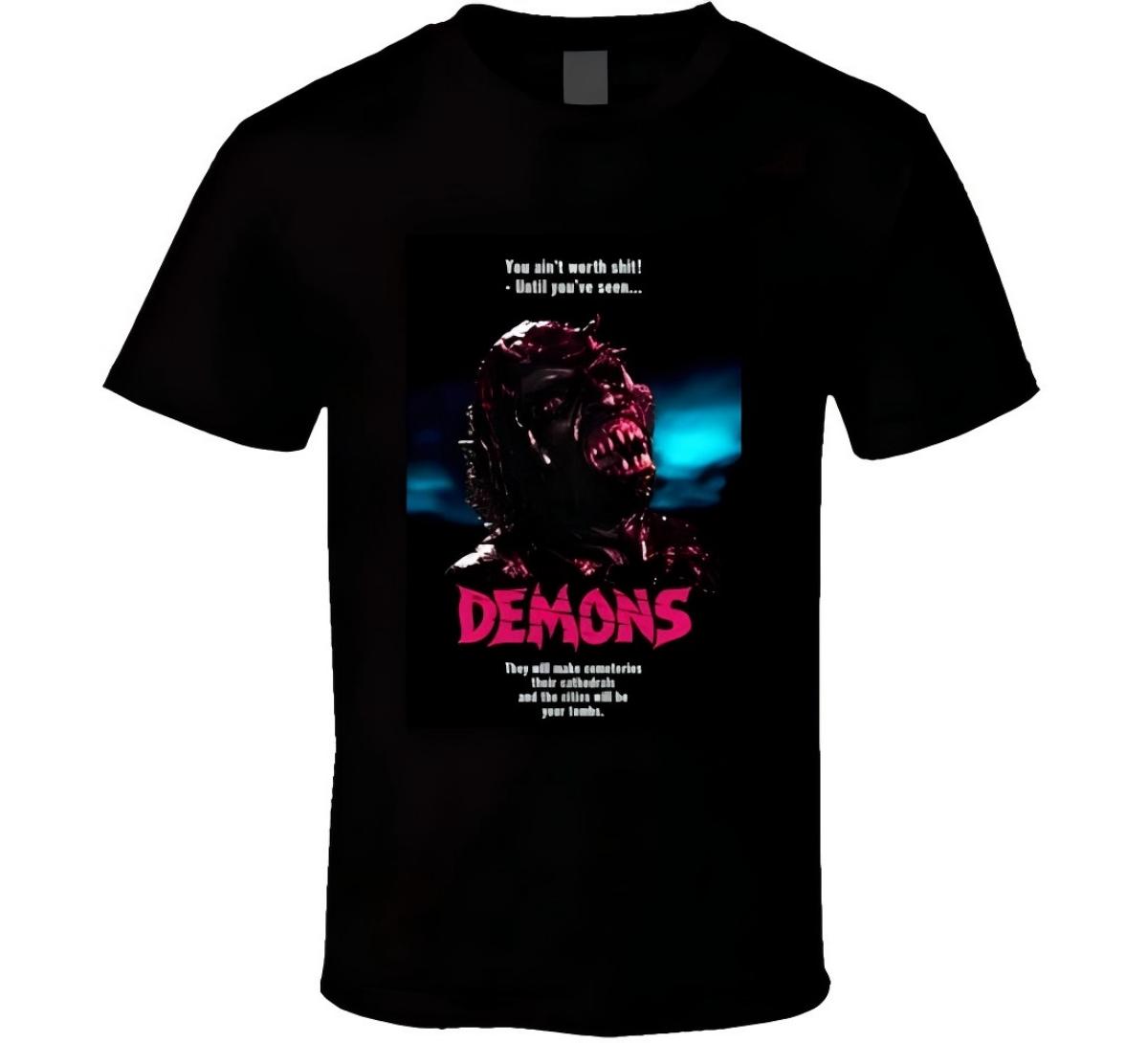 Demons Horror Movie T-Shirt L