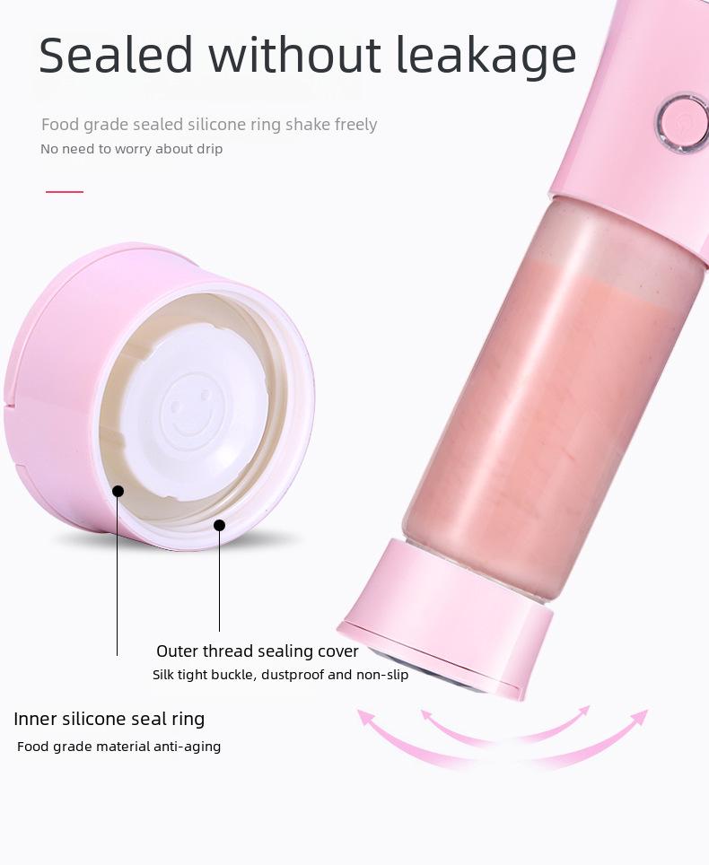 Tragbarer elektrischer Multifunktions-Entsafterbecher für Obst