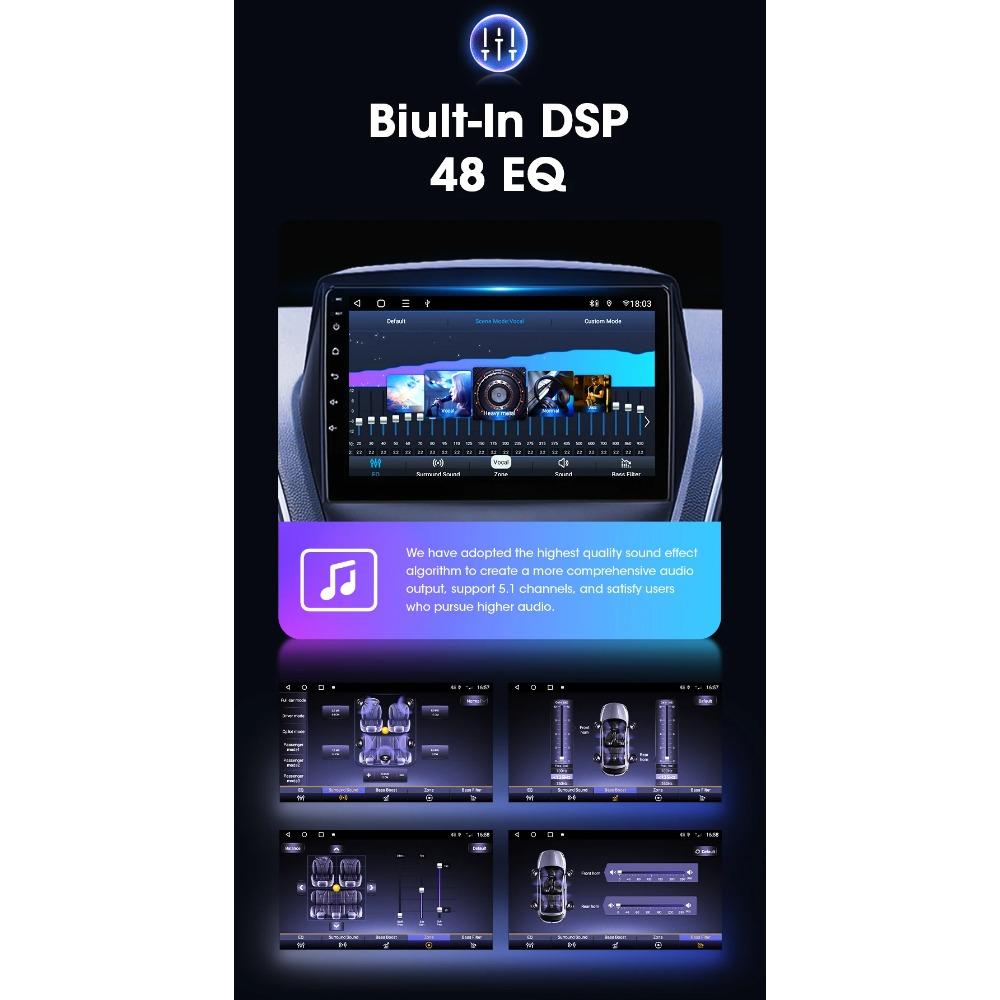 Srnubi 9" For Hyundai Tucson 2 LM IX35 2009-2015 Carplay Auto DSP 2din Android Car Radio Multimedia Video Player Navigation GPS