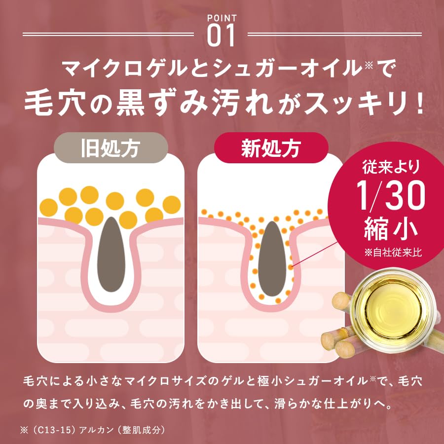 MANARA Hot Cleansing Gel for Pores and Makeup 200g, 2-Month Supply