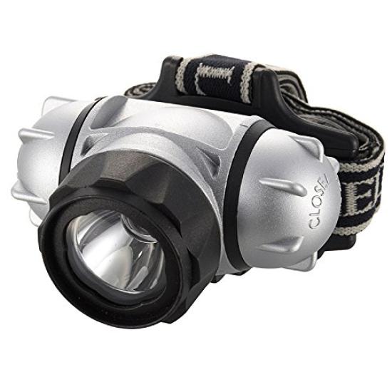 OHM Electric Silver LED Headlight LC-SYW432-S