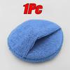 10Pcs Car Detailing Applicator Pads Car Care Waxing Polish Sponges Soft Microfiber Round Pocket Foam Sponges Car Cleaning Tools