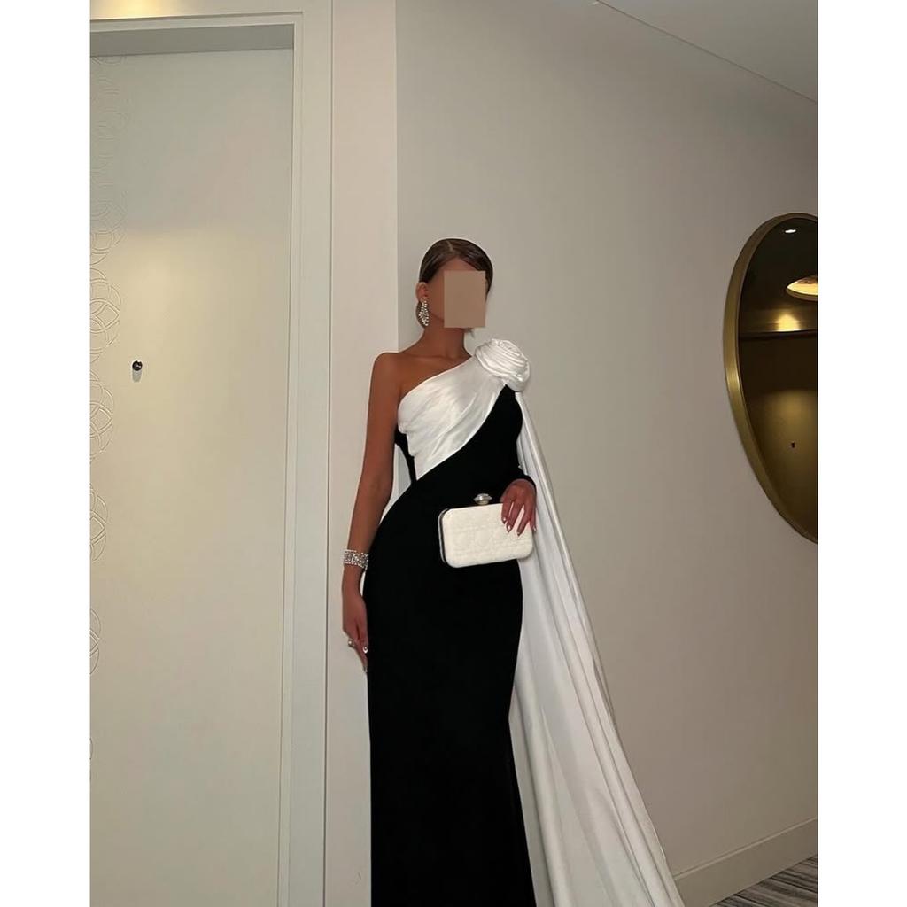 Fall Winter Sexy Floral Flowy Wrap Evening Gown for Women, European American Style Party Formal Dress for Crossborder