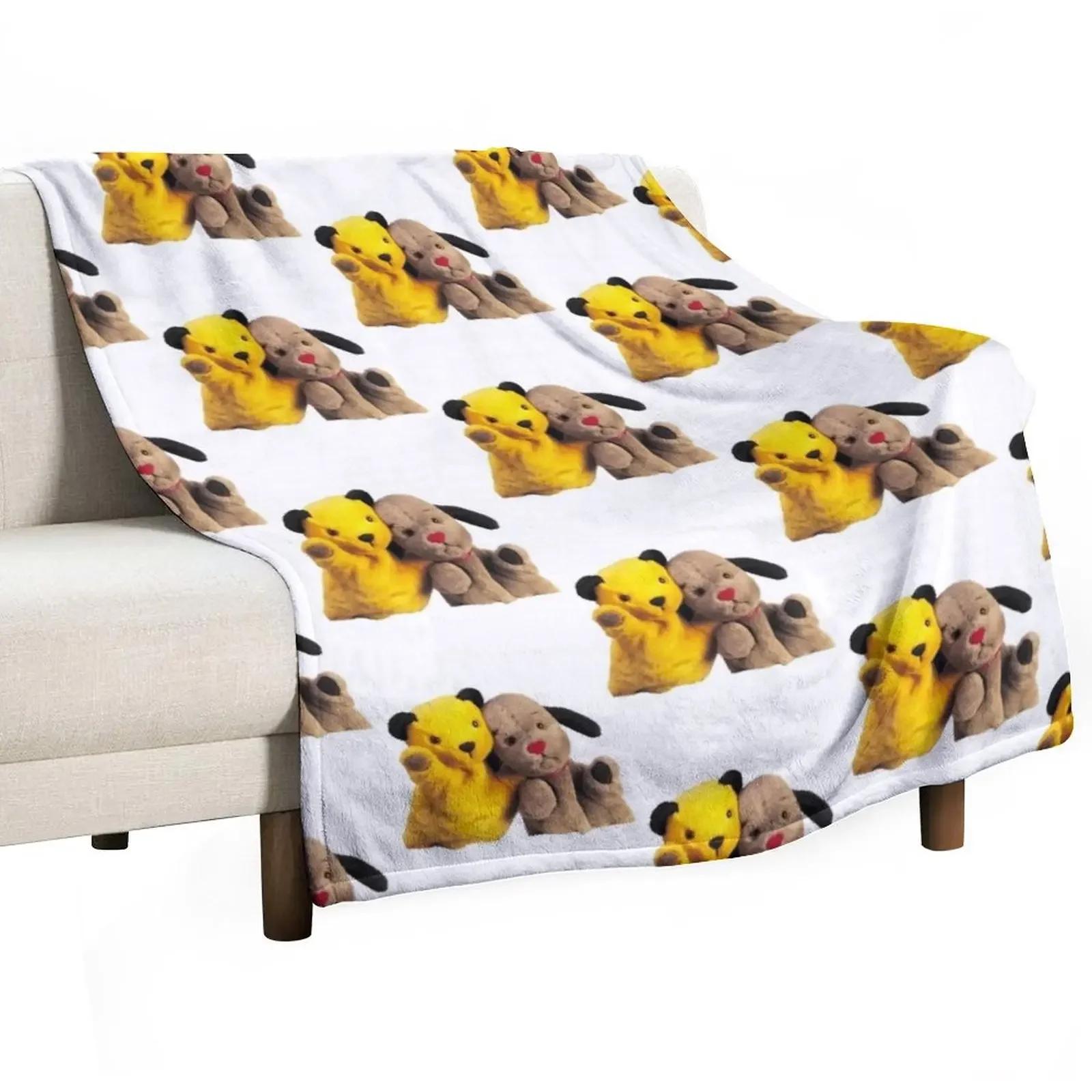 Sooty and sweep Throw Blanket Fashion Sofas Plush Winter beds Blankets thin blanket  throw blanket  blankets for beds 30x40in