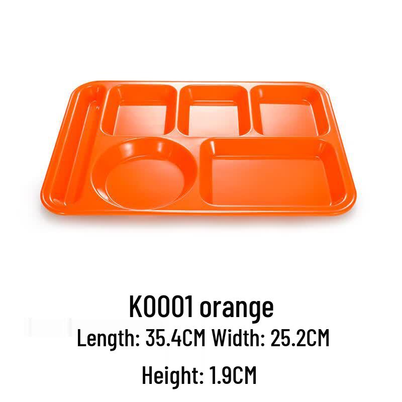 

Melamine Divided Cafeteria Plates (5-Count)