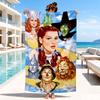 Wonderful Wizard Adventure Beach Towel, Microfiber Beach Towel, Perfect For Pool, Beach, Travel, Home Decor Beach Party Fan gifts