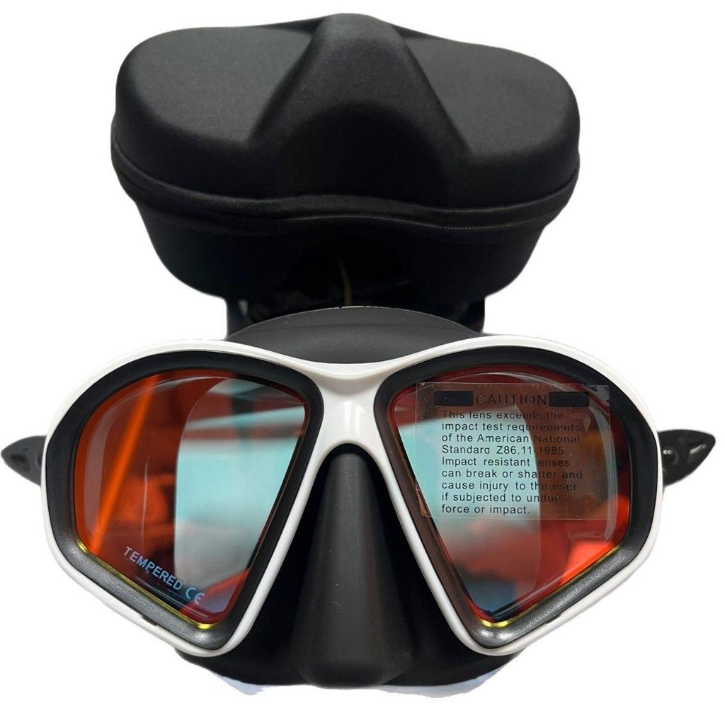 Diving Goggles Mask Snorkeling Snorkeling Tube Transparent Silicone Full Dry Mask