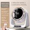 Desktop Circulating Fan With Remote Control Mini Table Fan 4000 mAh Large CapacityRechargeable Wall-mounted Fan With Night Light