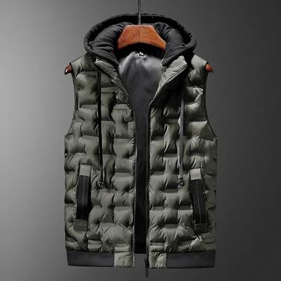 Autumn Winter Vest Men's Jacket Taken Thickened New Loose Versatile Vest Men