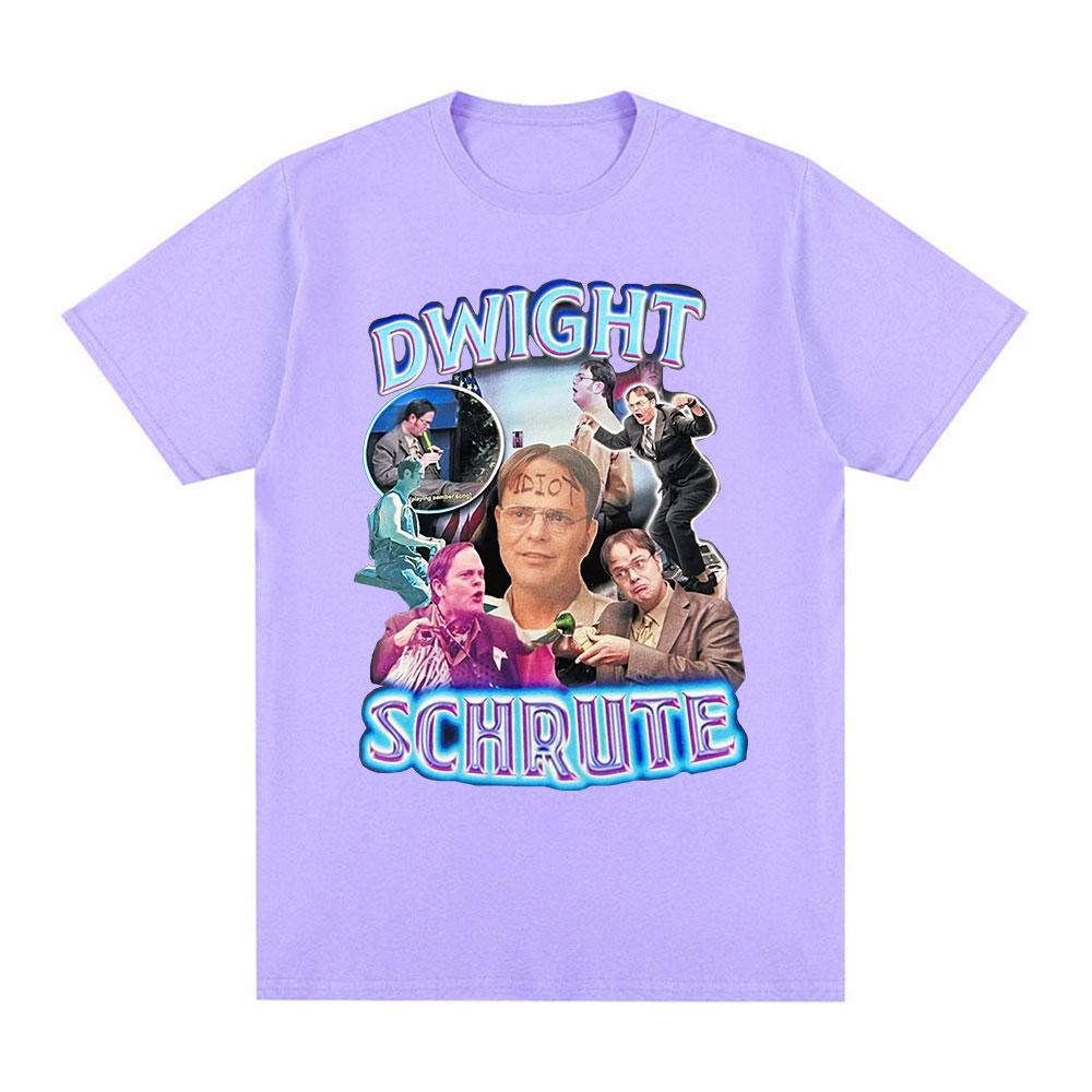 Dwight Schrute Homage T Shirt Tv Series The Office Michael Scott Jim Halpert T-shirt Men Women Cotton Casual Oversized T-shirts