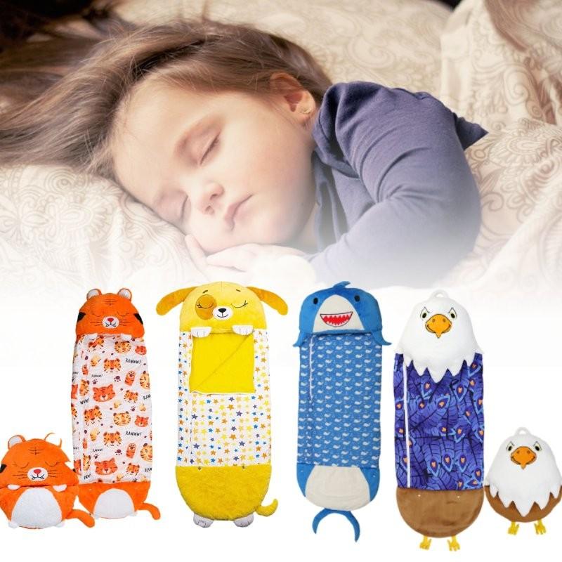 Sleeping Kids Large Bag Napping Napper Play Pillow Warm Collapsible Camping