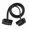 Car Auto 16 Pin Male to Female   Extension Cable Diagnostic Adapter 30cmCelsius12inch Length