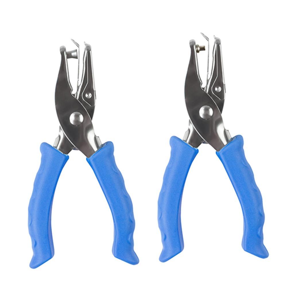 2Pcs Creative Single Hole Punching Machine Portable Punch Plier  Office Stationery