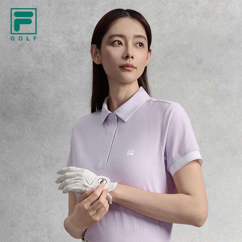 Fila Women's Knit Short Sleeve Polo Shirt