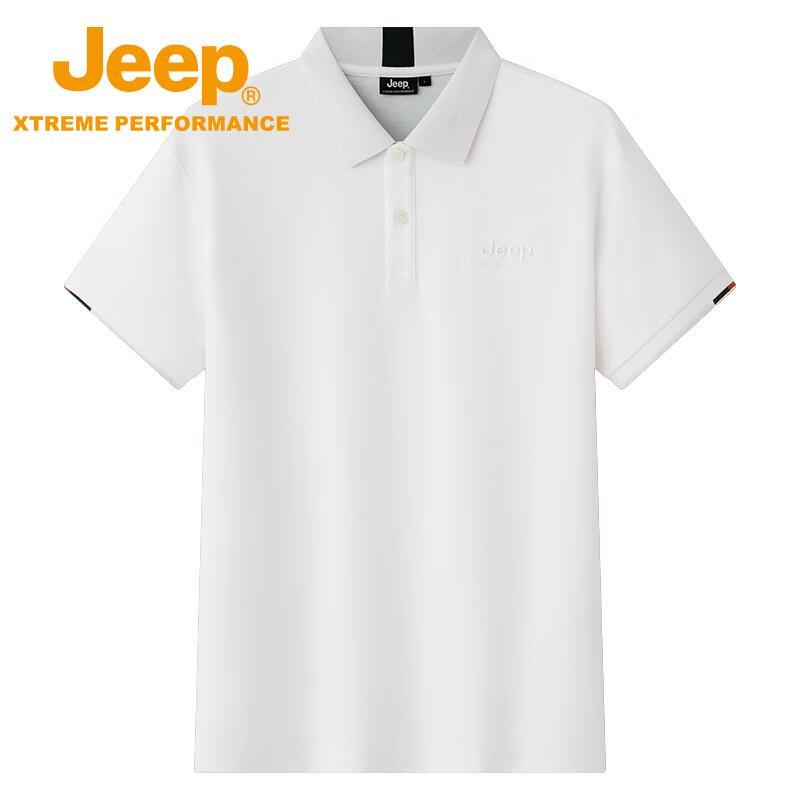 Jeep Men's Short-Sleeve Quick-Dry Polo Shirt