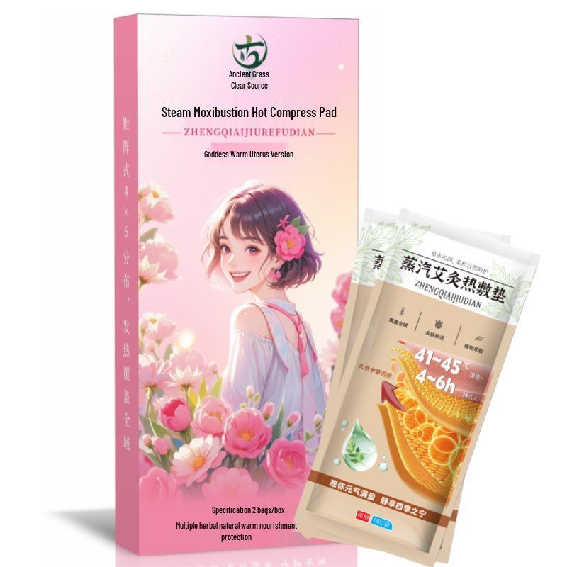 Erwärmbares Beifuß-Moxibustion-Pad: 4-8 Stunden