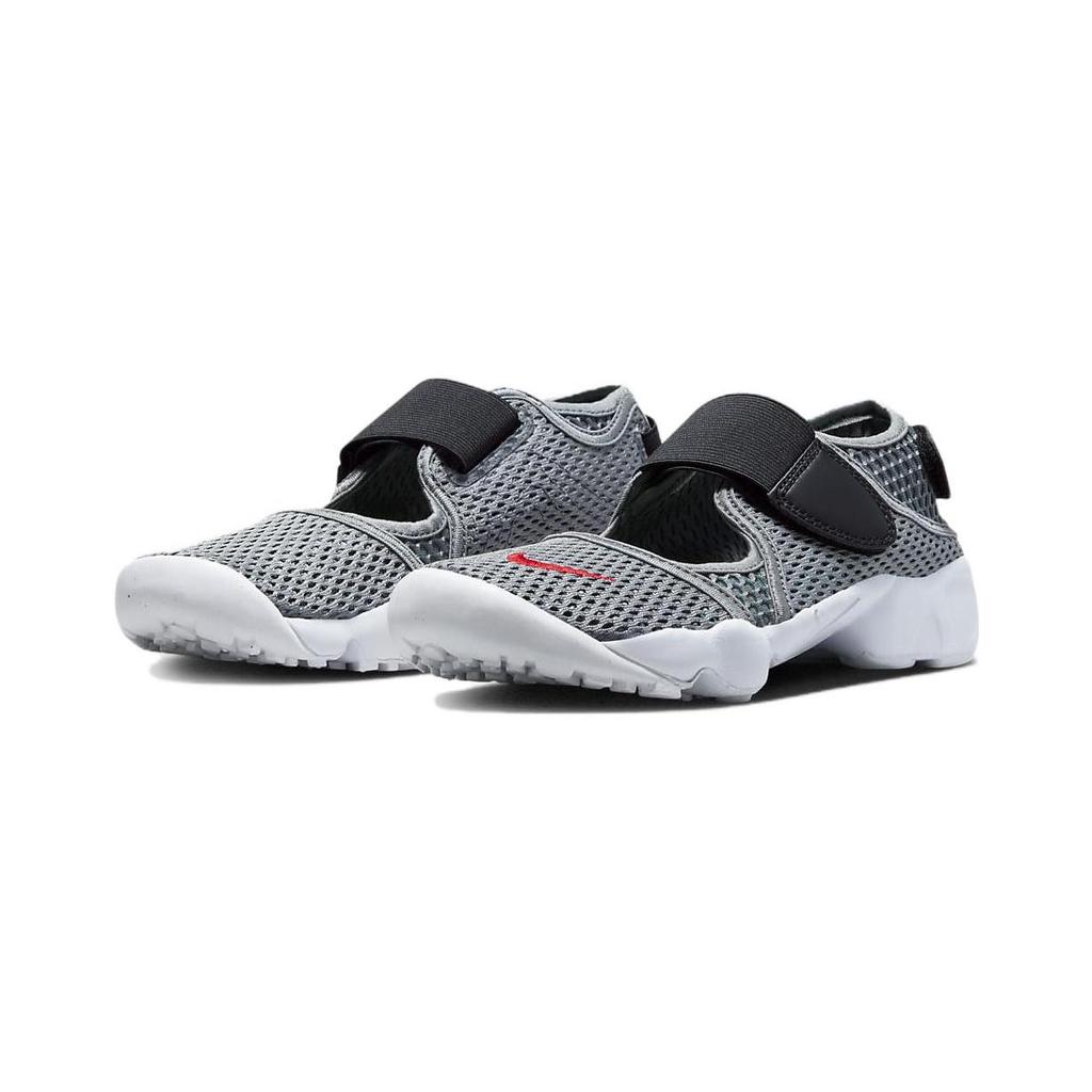 Nike Air Rift 2 BP Slip Resistant Anti Kick Slip Resistant Anti Kick Low top Children's Sandals Gray Kids' FB5523-001