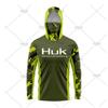 Costum de pescuit cu mânecă lungă din mătase de gheață UPF50 hanorac cu prosop pentru față uscare rapidă respirabil protecție solară tricou subțire LOGO personalizat