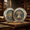 Global Football Cup Collectors Medal With 3d Relief Alloy For Sports Fans