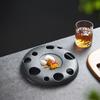 BRMeteorite Style Ceramic Plate French Restaurant Main Dish Cuisine Tableware Dessert Steak Plate Creative Home Kitchen TablewareEY