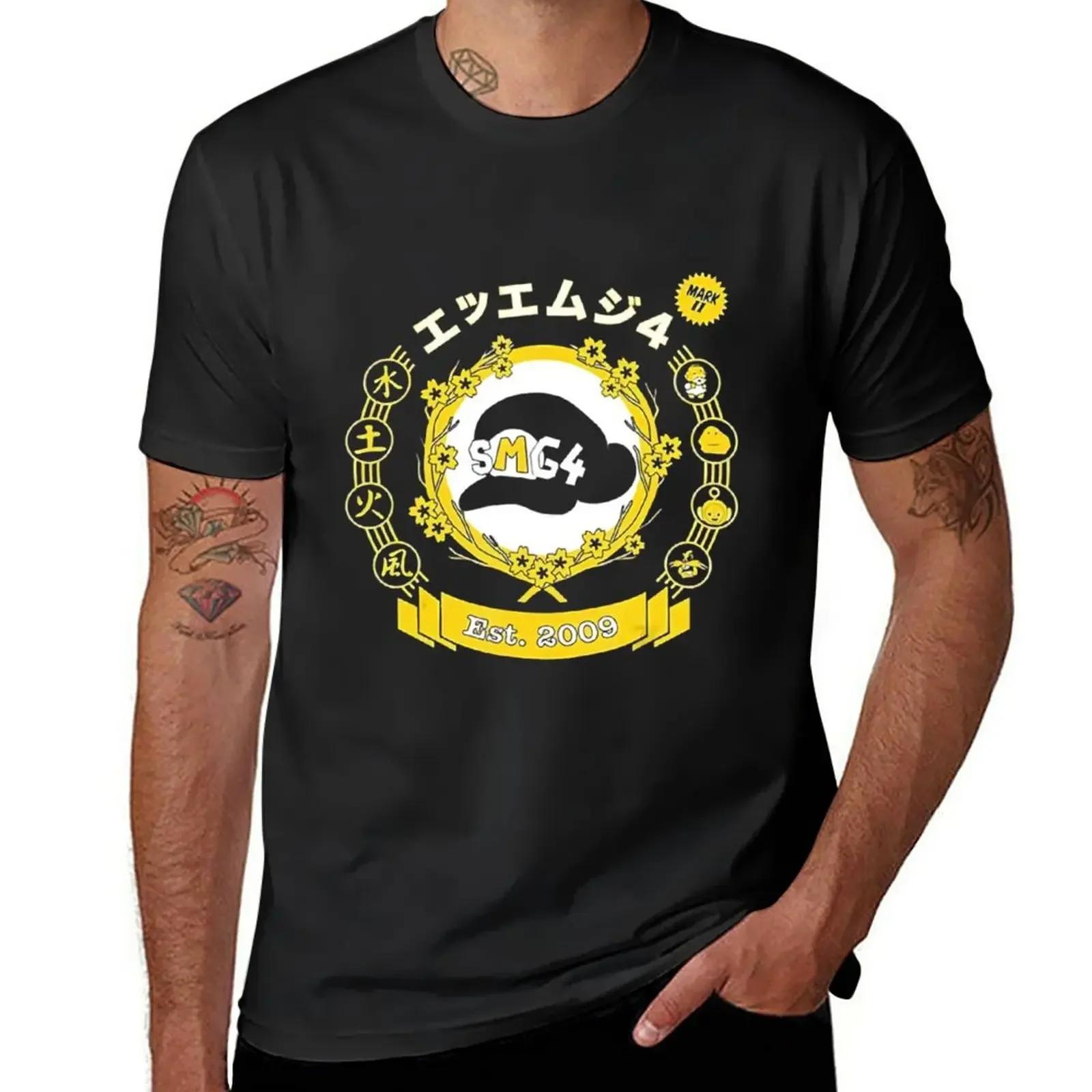 funny vintage graphic t shirts New SMG4 Tshirt harajuku m... XXXXL