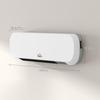 2000W Wall Mounted Ceramic Space Heater, 10-49 degrees C Temperature, White