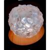 LED Lamp In Rose Quartz Tumbled Stones 7 - 8cm Diameter 450 Gr Approx