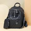 Women's Retro Backpack Multi-Functional Shoulder Bag Student Schoolbag