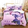 3D Print Bakemonogatari Bedding Set Single Twin Full Queen King Size Bed Set Adult Kid Bedroom Duvetcover Sets Anime Bed Sheet