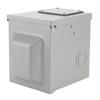 50 Amp RV Power Outlet Box Lockable US Socket Plug 14‑50R Outdoor Weather Proof