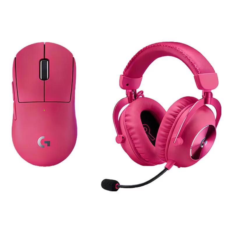 

Набір: Миша Logitech G PRO X SUPERLIGHT 2 та Гарнітура PRO X 2 - Рожевий