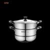 SUPOR Good Helper 304 Stainless Steel 28cm Double-Layer Steamer Pot