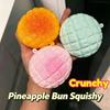 Nicht hüpfender Ananasbrötchen Squishy Formbarer Sensorischer Fidget Ball Nudel Quetschspielzeug Kinder Erwachsene