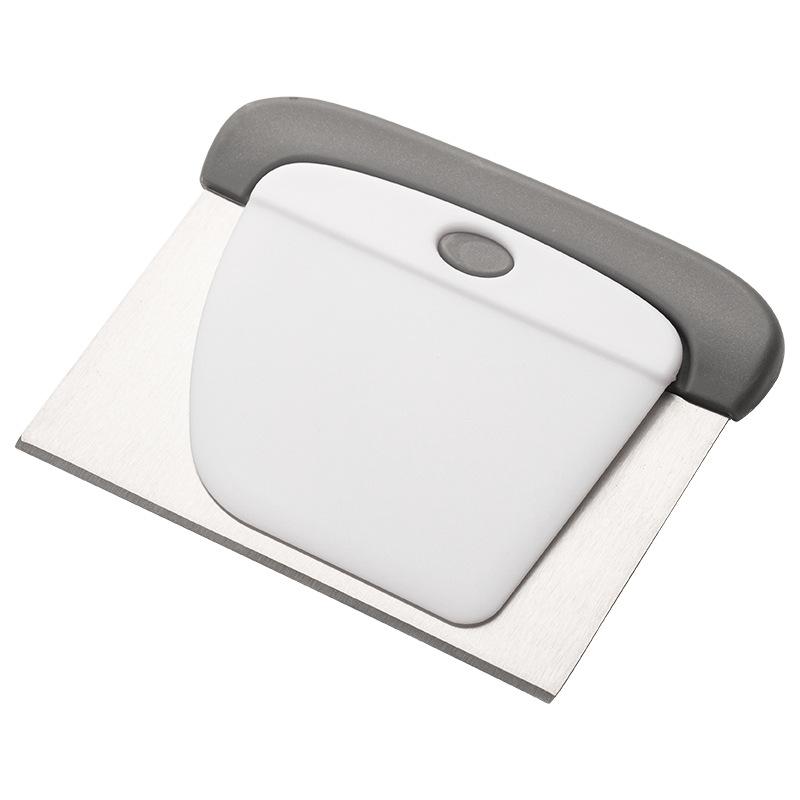 Stainless Steel Dough Scraper Set Pastry Scraper for Bread Cake Pizza Baking Flexible Bowl Scraper Dough Scraper Tools