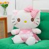 Apron Maid Pink Cat Plush Toy Feminine Style Girls Gift Birthday