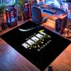 Big Bang: Icons Music Carpet Printing Floor Mats Room Dormitory Decoration Protective Pad