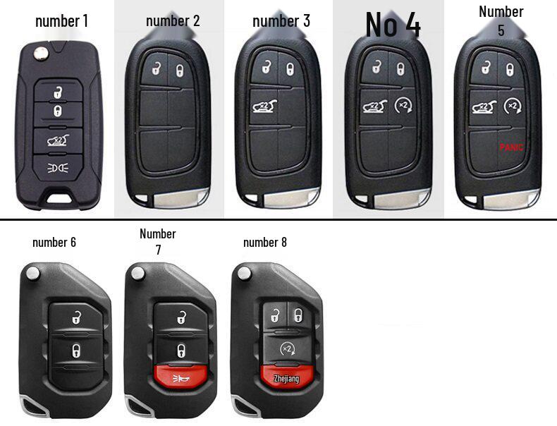 Jeep Compass Key Case for Renegade, Cherokee, Grand Cherokee, Dodge - Women's Buckle Bag